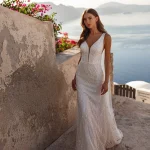 V-Neck Wedding Dresses