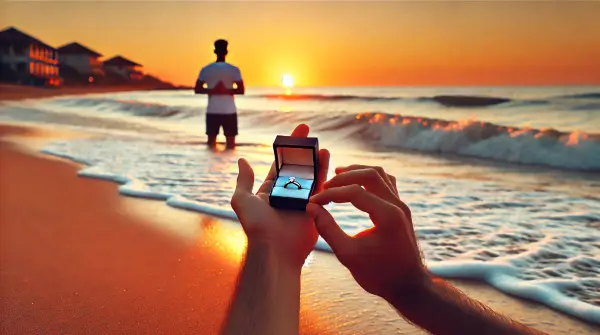 Getting a Ring Through an Airport, a Hike and a Beach Without Losing It